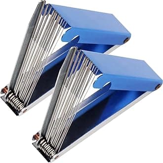 2 Pieces Torch Nozzle Tip Cleaner, Welding Tip Cleaner and Carb Carburetor Cleaner Set for Cleaning Engine Carburetors, Gas Orifices, Sprinklers, Shower Heads(12 Wire Set Plus a Flat File)