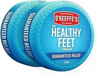 Healthy Feet Foot Cream, 3.2 ounce Jar, (Pack of 2)