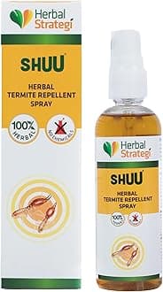 - STRATEGI Herbal Strategi Just Out Termite Repellent Spray - 100ml | Termite Spray for Home | Baby-Safe, Skin-Safe, Pet-Friendly | Herbal | Eco-friendly, Non-toxic
