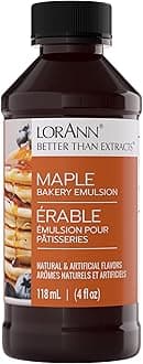 LorAnn Oils Bakery Emulsions Natural & Artificial Flavor 4oz-Maple -0806-0778