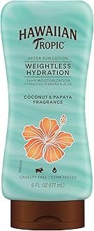 Hawaiian Tropic Weightless Hydration After Sun Lotion with Aloe, 6oz | Hawaiian Tropic Lotion, Moisturizing Lotion, After Sun Care, After Sun Moisturizer, Hydrating Lotion, 6oz