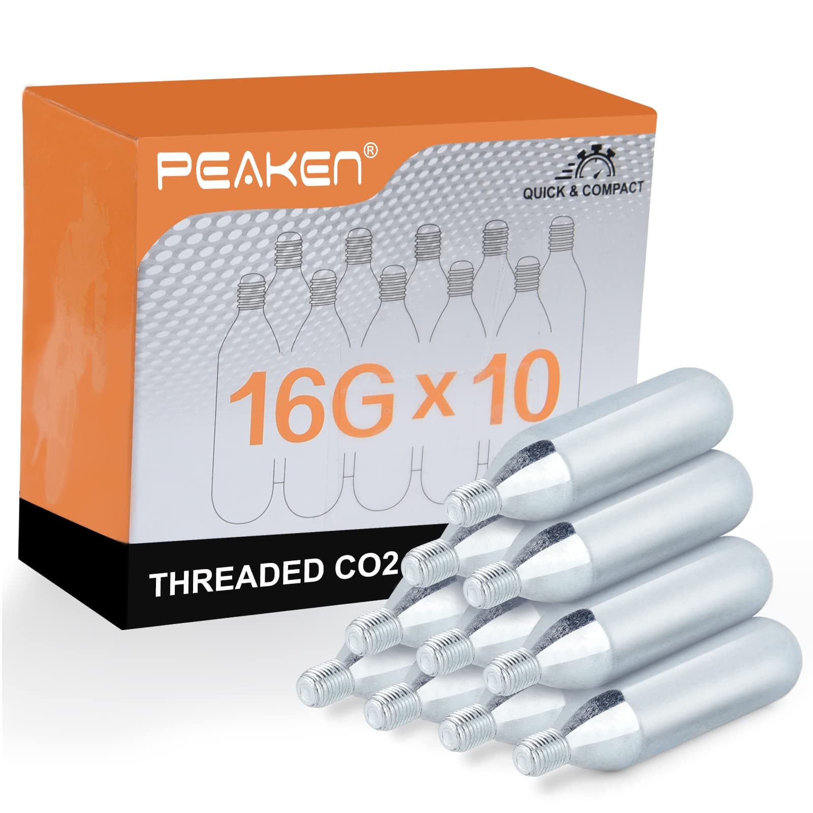 CO2 cartridge 16g threaded