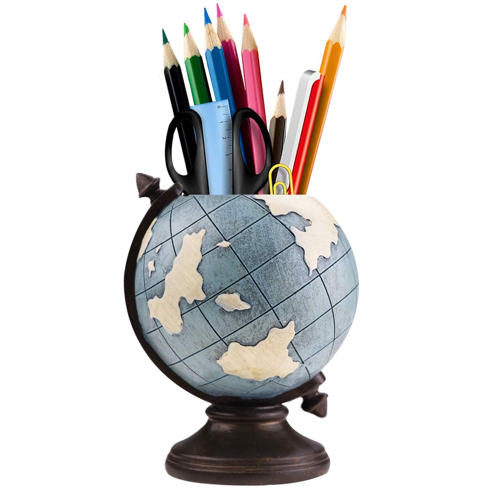 globe pen holder
