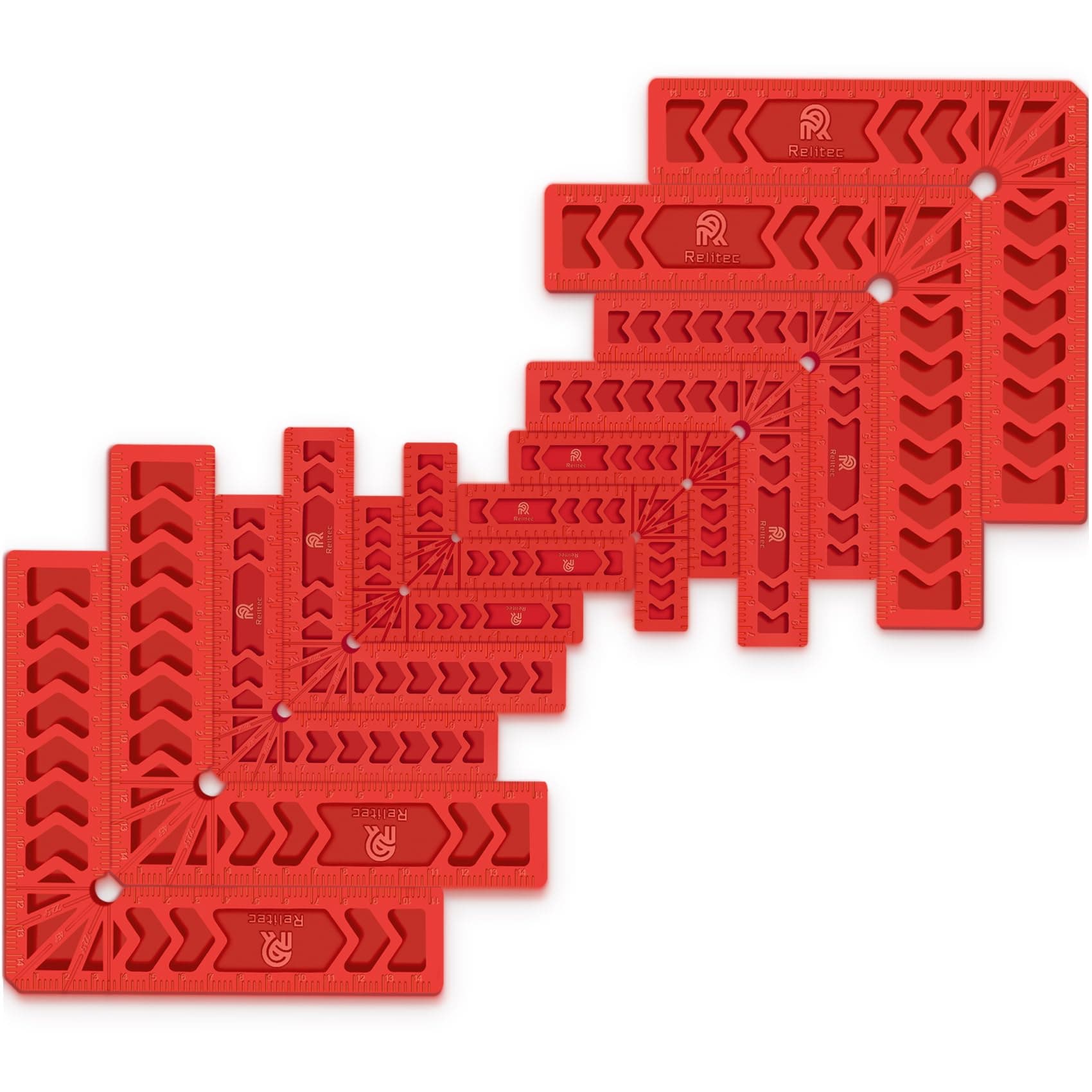 90 Degree Positioning Squares, Clamping Square, Right Angle Clamp Corner Clamp Woodworking Tools for Wood Cabinets, Carpenter Tool for Photo Frames Box Drawer, Set of 12(3" 4" 6")