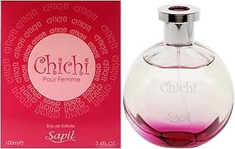 Sapil Chichi Perfume for Women - Long-lasting Dubai Perfume, Floral Musky EDT Spray, 3.4 Oz (100 ml) - Exotic Arabic Cologne for Daily Wear