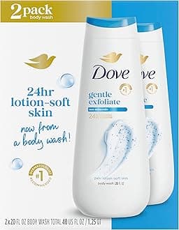 Body Wash, Gentle Exfoliating 22 Fl Oz (2 Count)