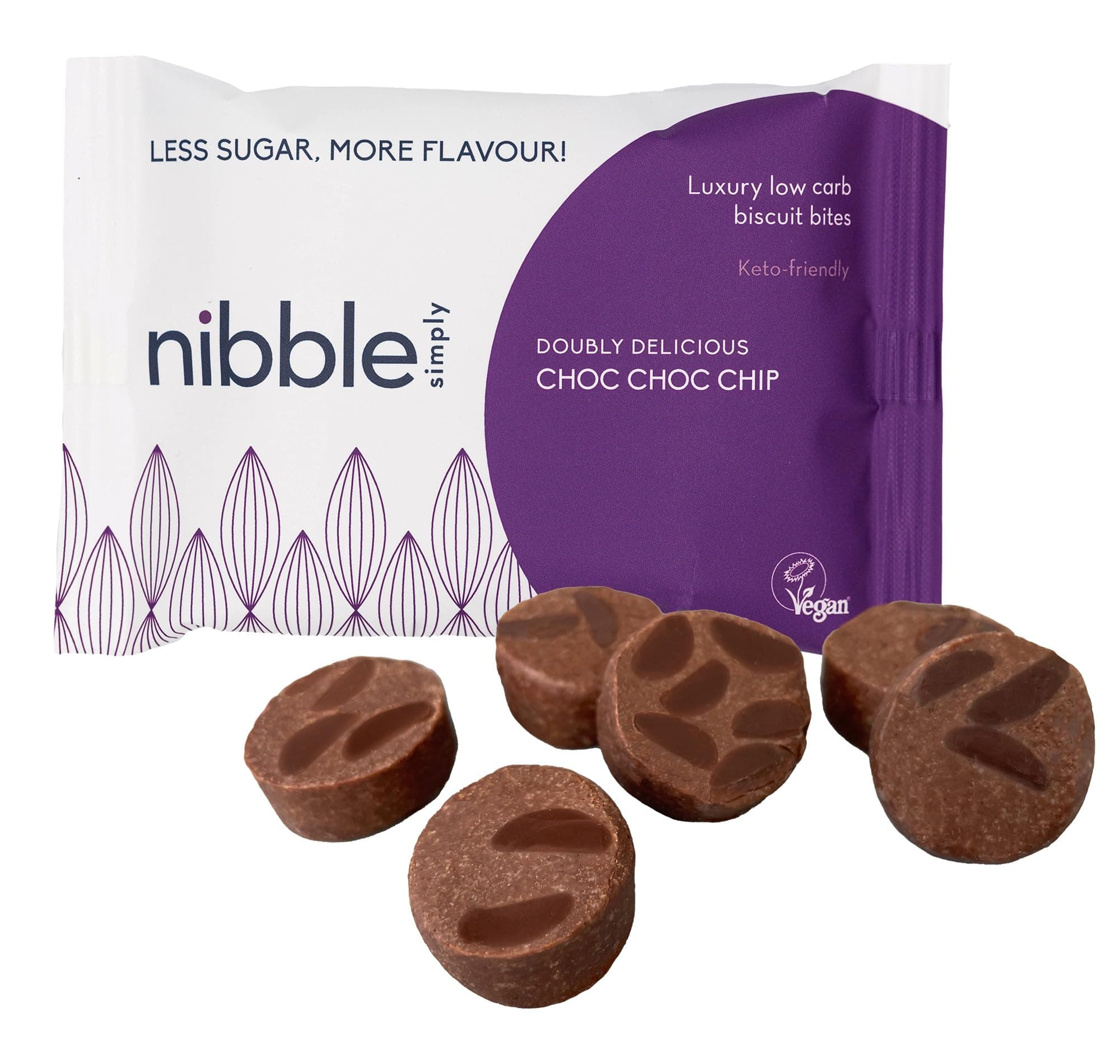 Nibble Simply Doubly Delicious Choc Choc Chip