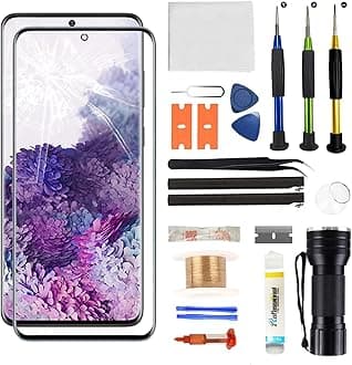for Samsung Galaxy S20 Plus Screen Replacement,Replacement Screen for Galaxy S20 Plus Series 6.7 inch,Glass Replacement Kit with Repair Tools,Waterproof Adhesive(NO OLED & Touch Digitizer)