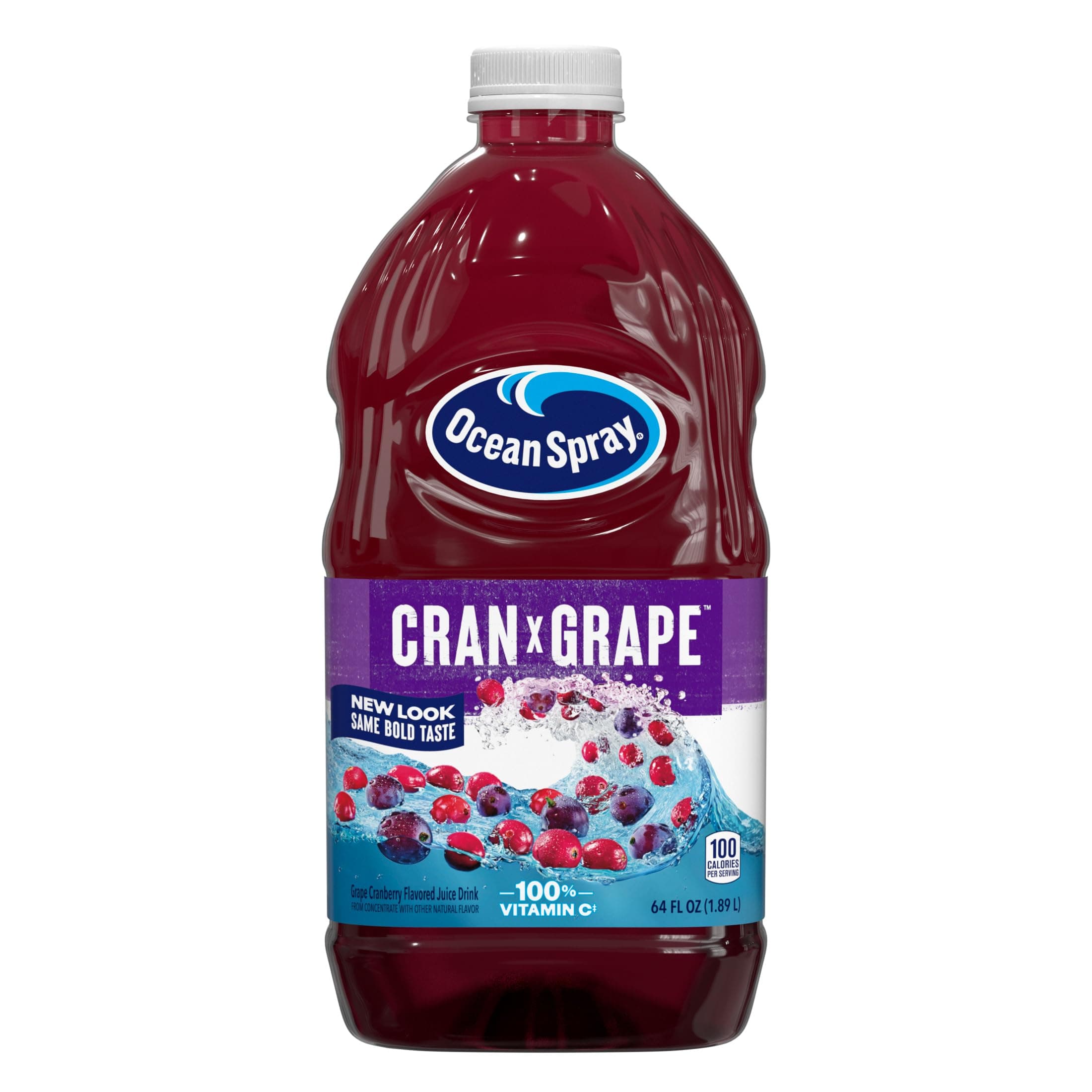 Cran-Grape Juice, 64 Fl Oz