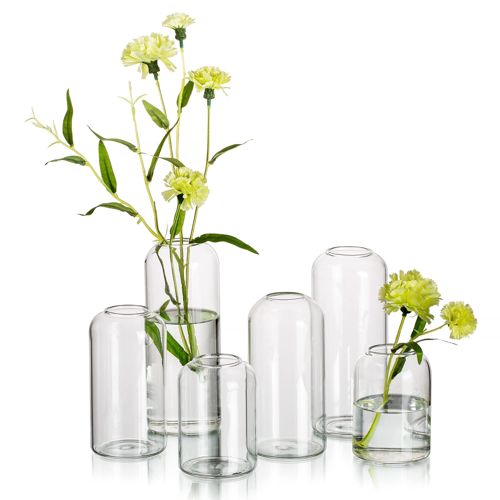 Blown Modern Small Glass Vases