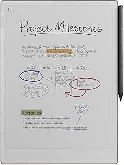 reMarkable Paper Pro Bundle – Includes 11.8” reMarkable Paper Tablet, and Marker Plus Pen with Eraser