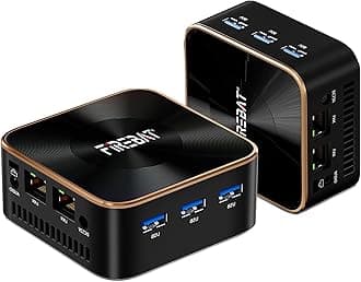 FIREBAT Mini PC N100 Intel, 1TB M.2 SSD SATA 16GB RAM LPDDR5, Smaller Mini PC, Mini Desktop Computer, 4K UHD Triple Display, Mini Server for Business, School, Office, Home