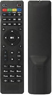 Elekpia Replacement Remote Control for MAG254 MAG250 255/256 / 257/260 / 275/349 / 350/351 / 352 MAG322W1 MAG 322 OTT TV Box IPTV Set-Top Box