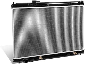 Auto Dynasty Radiator Compatible with 06-10 Infiniti M35 AT, DPI 2780 Factory Style 1-Row Cooling Radiator, Aluminum Core