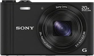 Sony DSC-WX300/B 18.2 MP Digital Camera with 20x Optical Image Stabilized Zoom and 3-Inch LCD (Black)