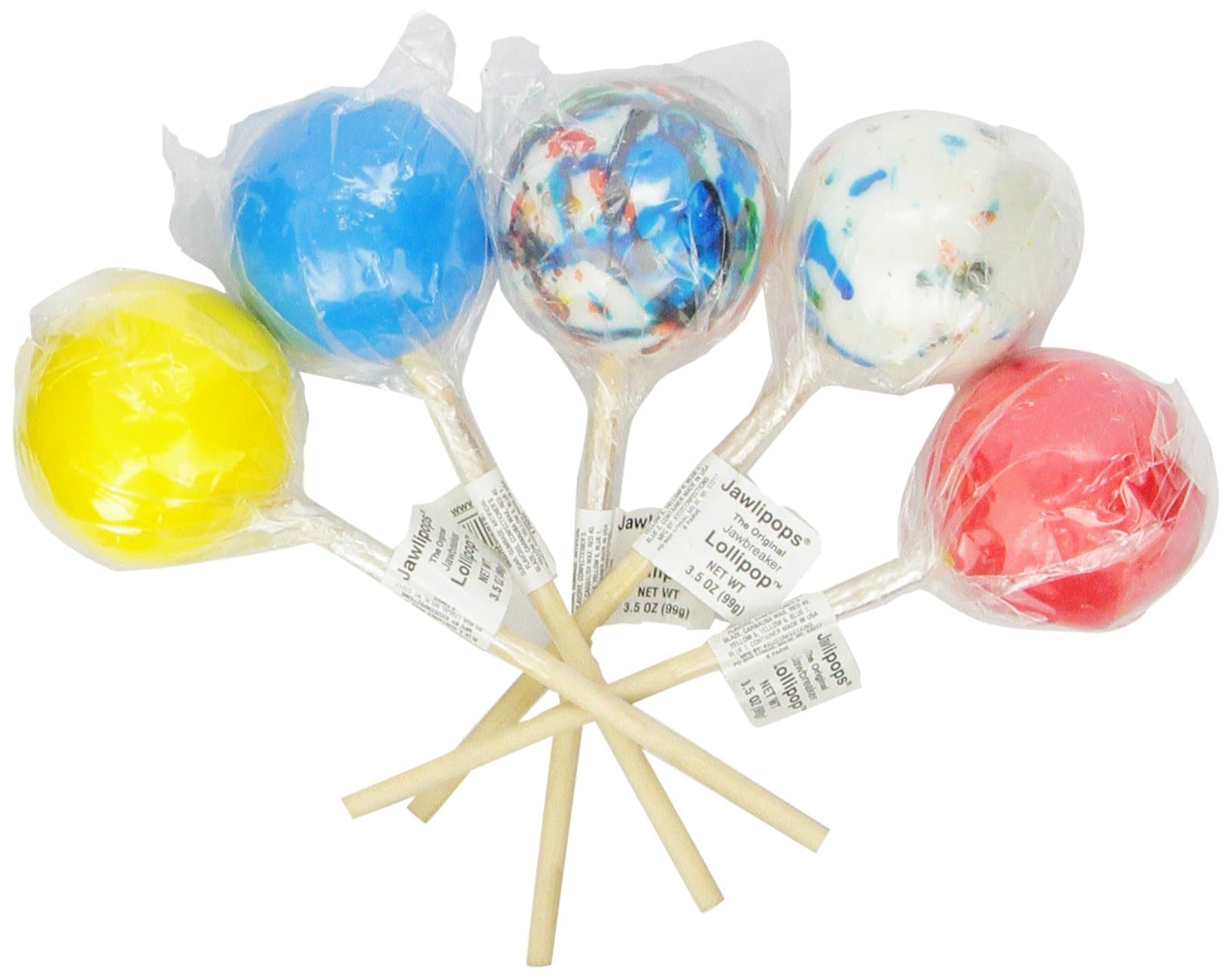 Kidz Confections Lollipops, Refill, Assorted Colors, 1-Count (Pack of 5)