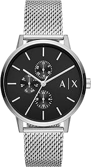 A|X Armani Exchange Men's Watch, Three-Hand Watches for Men