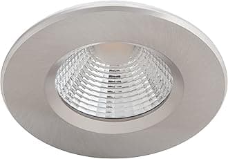 Philips LED Dive Bathroom Dimmable Spotlight 2700K 5.5W IP65 [Warm White - Silver] For Wetroom, Bathroom and Kitchen Lighting