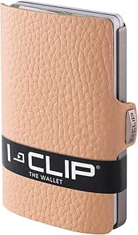 I-CLIP, Premium Men's Leather Wallet, Versatile Changeable Money clip, Secure Card Holder, Compact Men's Wallet Minimalist, Sleek Slim Design, Perfect Money Clip Wallet for Men