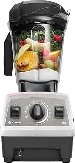 Propel Series 750 Blender with Four Blending Programs, Self-Cleaning Program, Professional-Grade Blender for Smoothies, Soups and More, Stainless-Steel Blades, 64 Oz Container, White
