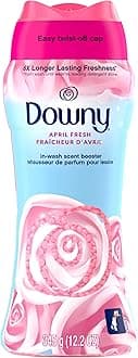 April Fresh In-Wash Laundry Scent Booster Beads, 12.2 oz, laundry scent beads, Long-lasting Freshness