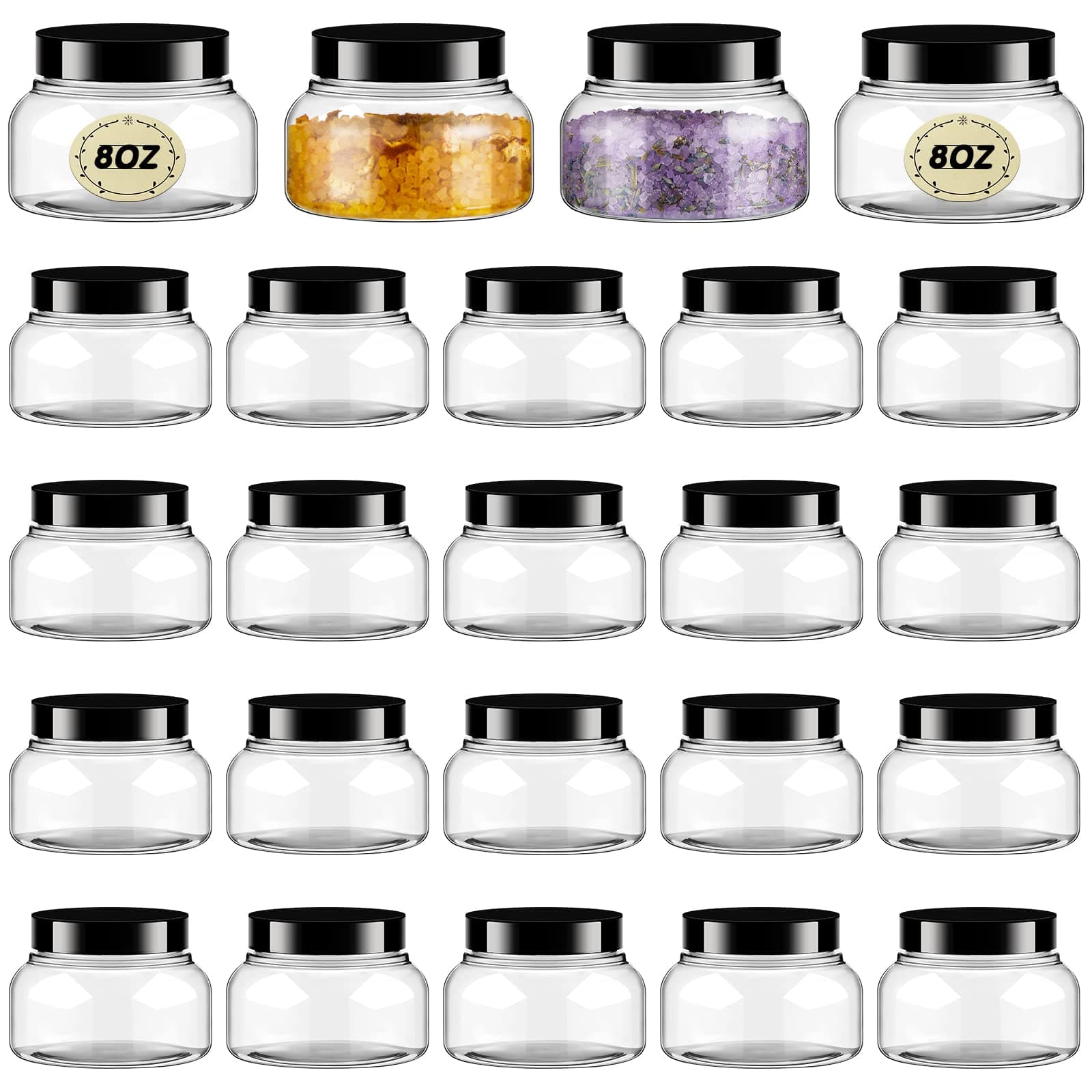 8oz jars with lids