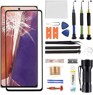 for Samsung Galaxy Note20 Screen Replacement,Replacement Screen for Galaxy Note20 Series 6.7 inch,Glass Replacement Kit with Repair Tools,Waterproof Adhesive(NO OLED & Touch Digitizer)