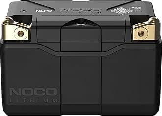 Lithium NLP9: Ultra-Light 12V Lithium Motorcycle Battery – Group 9 – 3Ah – 400A Start Power – Intelligent BMS – UL Certified