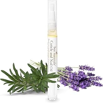 Bee Naturals Quick Fix Cuticle Oil Pen - Vitamin E Enriched Nail Revitalizer - Soothe & Repair with Lavender & Lemon Essence - Ideal for On-the-Go Nourishment Travel-Sized - Cruelty-free