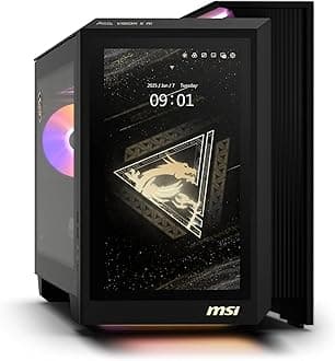 [2025] MSI MEG Vision X AI 2NVZ9-045US Pro Extreme (Intel Core Ultra 9 285K, 128GB DDR5 RAM, 8TB Gen4 NVMe SSD + 2TB HDD, NVIDIA GeForce RTX 5090, Windows 11 Pro) Gaming Desktop PC