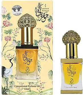 My Perfumes JAWHARAT AL HAYAT from ARABIYAT Non Alcoholic Attar or Concentrated Perfume Oil for Men and Women 12ml