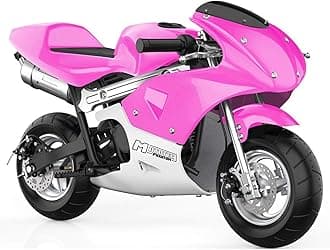 MotoTec Phantom Gas Pocket Bike 49cc 2-Stroke Pink