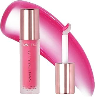 Women's Forget The Filler Lip Plumper Line Gloss, Juicy Watermelon, Pink, 0.11 Fl Oz (Pack of 1)