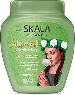Skala Botânica Jaborandi Scarabotanica Jaborange 2-in-1 Hair Treatment 1000g Vegan