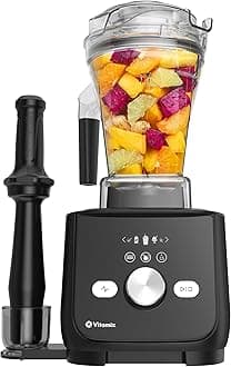 Ascent X5 Blender with 10 Blending Programs, Self-Cleaning Program, Professional-Grade Blender for Smoothies, Soups and More, Stainless-Steel Blades, 48 Oz Container, Graphite Metal Finish