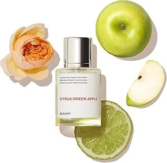 DossierCitrus Green Apple - Eau de Parfum - Inspired by D'Gabbana's Light Blue - Perfume Luxury - Pure Infused - For Women - Fragrance 1.7 oz (Spray 50ml)
