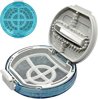 Magic Filter for LG Top Load Fully Automatic Washing Machine | Lint/Dust/Waste Collector Net Jali | Compatible LG Parts Lint Filter (Blue, Pack of 1)