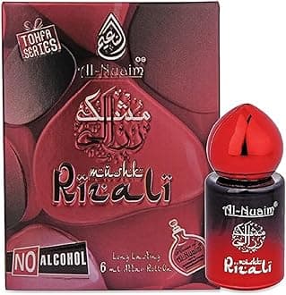 Al-Nuaim Tohfa Series Mushk Rizali Attar Roll On for Men & Women - 6ml | Alcohol Free Attar | Long Lasting Fragrance