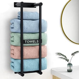Bathroom towel storage