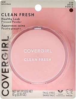 Covergirl Clean Fresh Pressed Powder, Deep, 0.35 Ounce