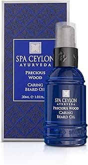 SPA CEYLON Precious Wood Caring Beard Oil | Beard Moisturize & Conditioner | Non-greasy men's beard care | 30ml
