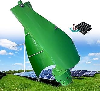 12000W Vertical Wind Power Turbine Generator Kit,12V/24V/48V Portable Maglev Wind Turbine Generator with Charge Controller for Boats Cabins Mobile Homes,B-24V