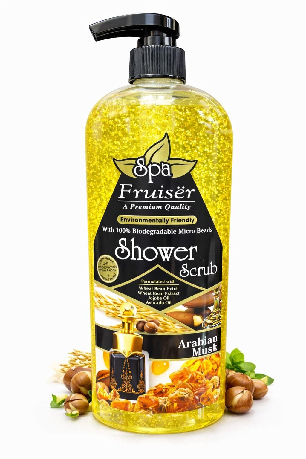 Spa Shower Scrub Arabian MUSk, 730Ml