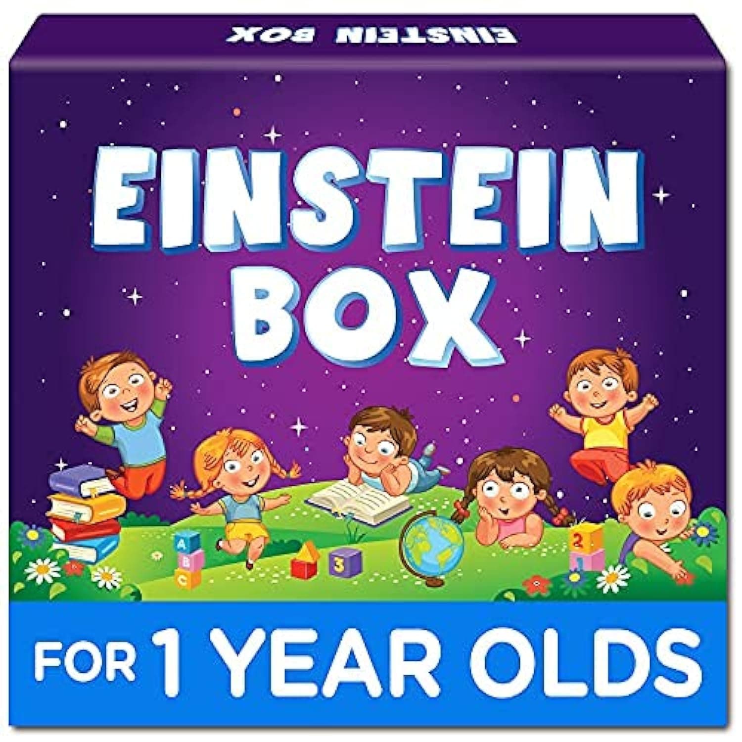 EINSTEIN BOX Einstein Box For 1 Year Old Boys/Girls | Toys | Board Books And Pretend Play | Learning And Educational Toys & Games (1 Box Set) (Medium Multicolor)