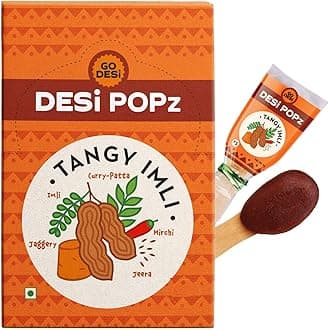 Popz Imli Pop, 40 Pieces, Imli Candy, Tamarind & Jaggery Candy, Tangy, Lollipop, Digestive, 320 g