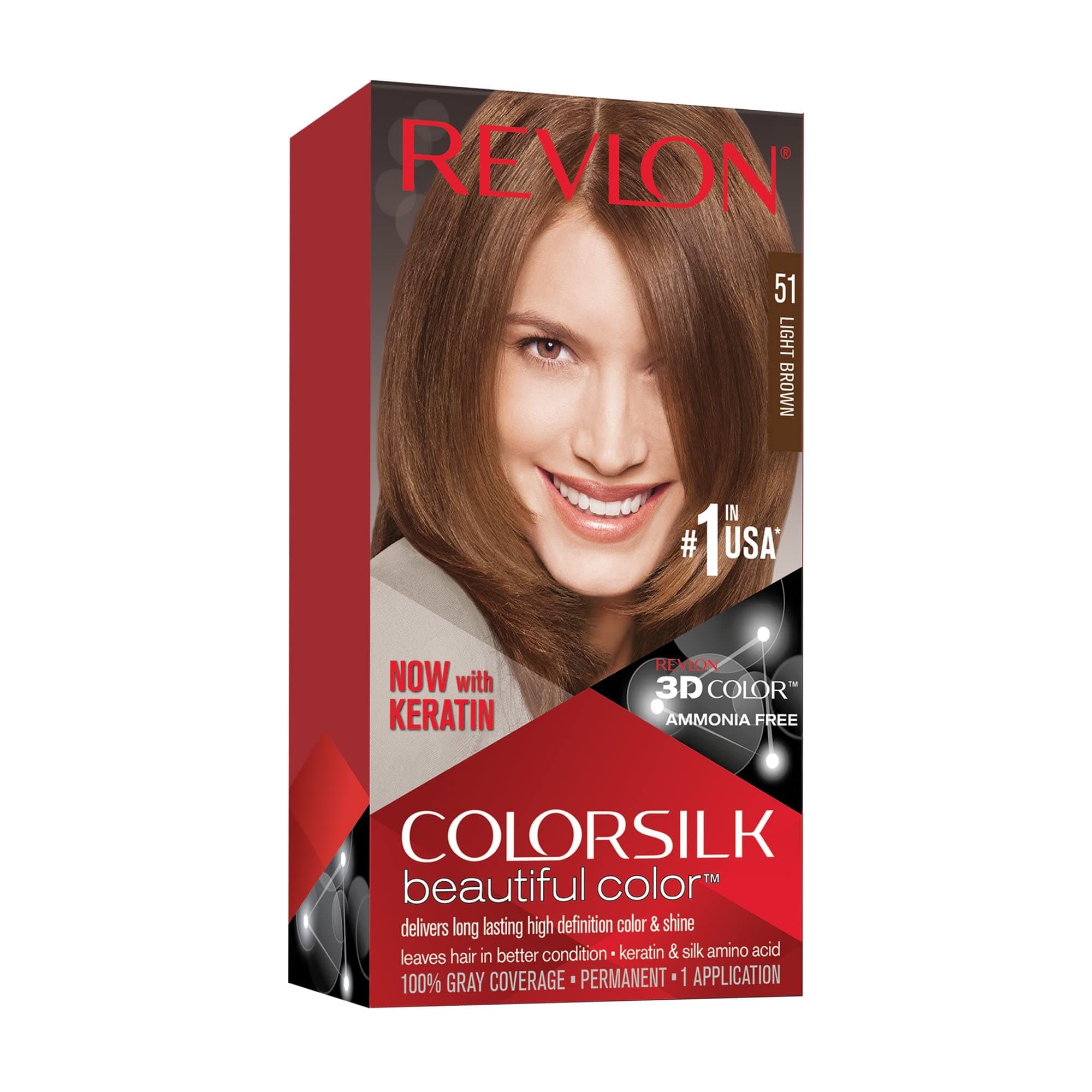 COLORSILK # 51 LIGHT BROWN Size: ~