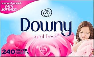 Downy April Fresh Fabric Softener Dryer Sheets, 240 Count