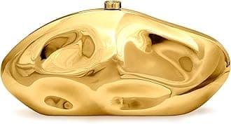 Acrylic Clutch Purse for Women Irregular Shell Evening Handbag for wedding party