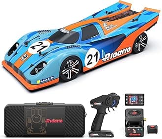 1:10 Fast Brushless RC Cars for Adults, Top Speed 200Km/h Carbon Fiber On-Road Race Car, 4X4 Hobby Rc Racing Car with 120A Independent ESC and Receiver