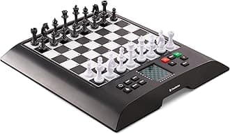 MILLENNIUM ChessGenius - M810 - chess computer with the world-famous software by Richard Lang. Game levels from beginner to tournament player. One of the most powerful chess computers with > 2000 ELO